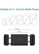 ستاند جوال للسيارة لفتحة التهوية قابل للدوران 360 درجة أسود يوجرين Ugreen Air Vent Mount 360 Degree Rotatable Phone Holder