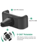 ستاند جوال للسيارة لفتحة التهوية قابل للدوران 360 درجة أسود يوجرين Ugreen Air Vent Mount 360 Degree Rotatable Phone Holder