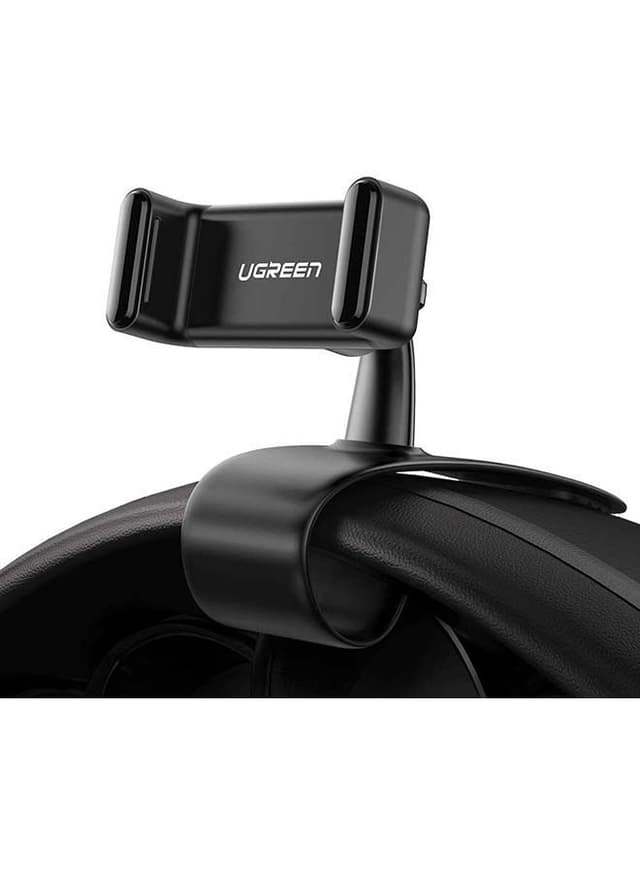 UGREEN Car Dashboard Phone Holder 360 Degree Rotatable Car Phone Stand Mobile Holder Clamp for iPhone 13 Pro,Pro Max,Mini,12,11,Galaxy and All 4-7 inch Phone black - 304912