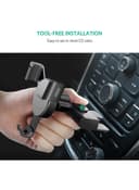 UGREEN Car Phone Holder Gravity Linkage Mobile Mount Compatible Wtih CD Slot Adjustable 360 Â° Rotation Auto Lock Car Cradle for iPhone 13 12 11, Samsung Galaxy S9 S8 Huawei P40 black