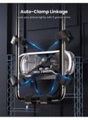 UGREEN Car Phone Holder Air Vent Mount Gravity Auto Clamp Retractable Cradle Clip for iPhone 13 13 Mini 13 Pro 13 Pro Max 11 min pro max XR XS Samsung S20 S10 A71 A70 black