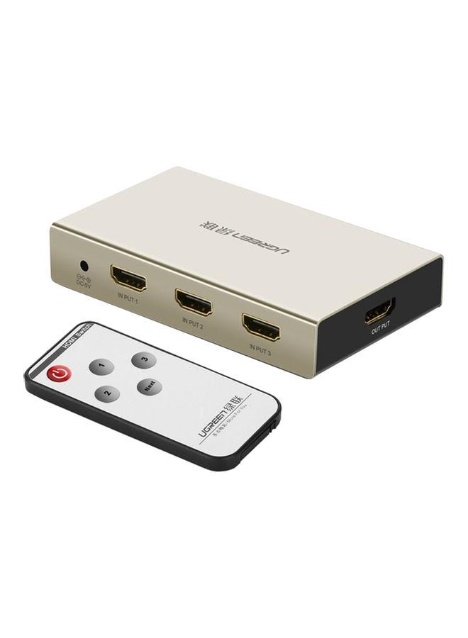 UGREEN HDMI 4Kx2K 3-In-1 HDMI Switch White