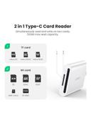 UGREEN USB C Card Reader for UHS-II White - SW1hZ2U6NTQwNjEy