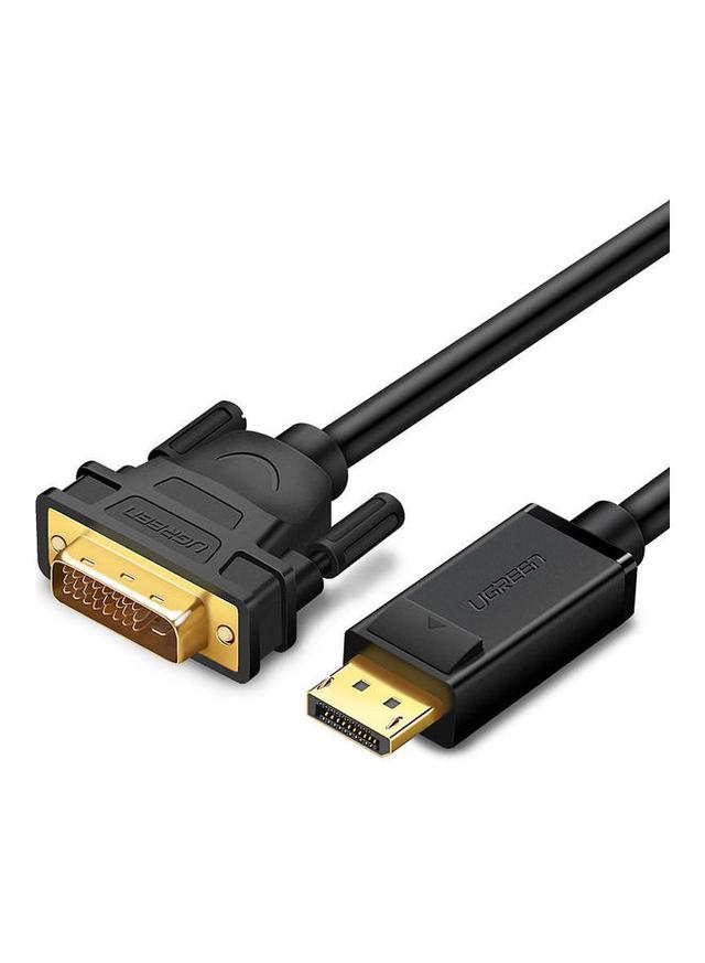 كابل منفذ عرض ذكر إلى ذكر (DVI) Display Port Male To DVI Male Cable