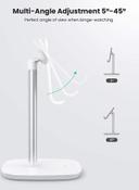 حامل هاتف للمكتب Phone Stand Desk Holder White