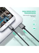 UGREEN Micro USB Cable 2M Nylon Braided Wire Fast Quick Charger Cord USB to Micro USB 2.0 Android Charging Cord Compatible with Note, Nexus, Nokia, PS4 Black