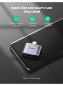 UGREEN USB C To 3.5mm Jack Headphone Charger Splitter CM231 grey