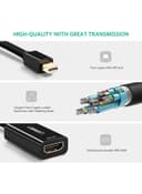 وصلة تحويل Mini DP إلى HDMI  -أسود UGREEN Mini DisplayPort to HDMI Adapter Male to Female Thunderbolt 2.0 Transfer