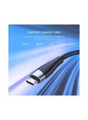 UGREEN Micro USB Cable Fast Quick Charger Cord 2.4A USB 2.0 to Micro USB Charging Wire compatible for Galaxy S7 S6, Note, LG, Nexus, Nokia, PS4, Controller - 1M Black