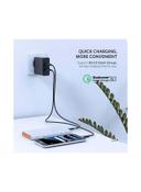 UGREEN Micro USB Cable Fast Quick Charger Cord 2.4A USB 2.0 to Micro USB Charging Wire compatible for Galaxy S7 S6, Note, LG, Nexus, Nokia, PS4, Controller - 1M Black