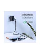 UGREEN Micro USB Cable Fast Quick Charger Cord 2.4A USB 2.0 to Micro USB Charging Wire compatible for Galaxy S7 S6, Note, LG, Nexus, Nokia, PS4, Controller - 1M Black - SW1hZ2U6NTQ1OTI5