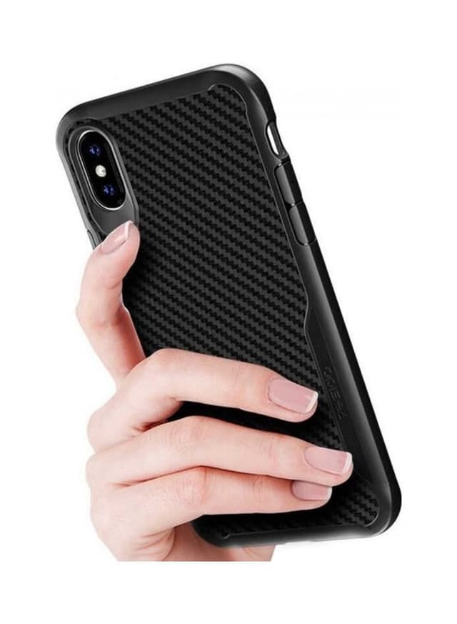 Yesido Carbon Fiber Case Cover For iPhone X/XS black