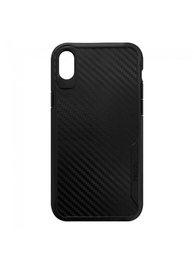 Yesido Carbon Fiber Case Cover For IPhone XS Max Black