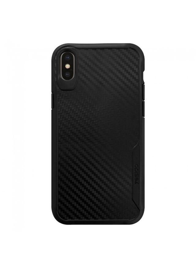 كفر آيفون XS MAX كاربون فايبر أسود | Carbon Fiber Case Cover