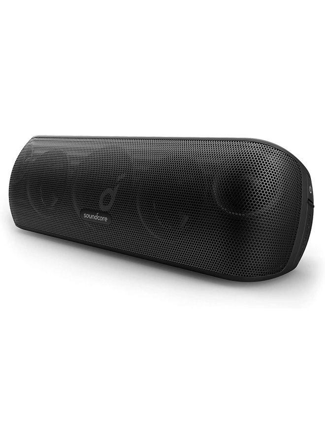 Soundcore Motion+ Bluetooth Speaker with Hi-Res 30W Audio, BassUp, Extended Bass and Treble, Wireless HIFI Portable Speaker with App, Customizable EQ, 12-Hour Playtime, IPX7 Waterproof, and USB-C black