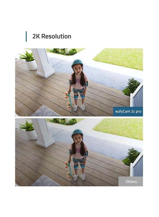 Eufy Wireless Home Security Camera System With 2K Resolution