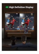 UGREEN DP to HDMI Cable 4K UHD Male to Male Displayport to HDMI Video Cord DisplayPort to HDTV Monitor Wire Compatible with PC Laptop Smart TV Camera- 2M Black