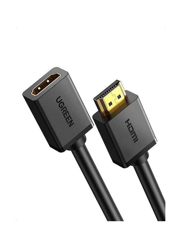 UGREEN HDMI Extension Cable Male to Female HDMI Extender Cord 4K Compatible for TV Stick, Roku Stick, PS5 PS4 PS3, Blu Ray Player,HDTV Laptop PC - 1M Black