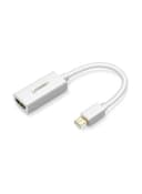 UGREEN Mini DisplayPort to HDMI Adapter Male to Female Thunderbolt 2.0 Transfer Compatible for Apple MacBook Pro MacBook Air Microsoft Surface Pro 4 3 Google Chromebook White