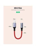 وصلة سماعة ايفون أحمر يوجرين Ugreen Red Apple Headphones Adapter