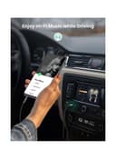 كيبل aux ( مقاس 3.5 ) 1 متر - اسود UGREEN -  Audio Cable Aux Cable Braided Male to Male Stereo Auxiliary Aux Jack Cord TRS Aux Compatible for iPhone iPad Smartphones Tablets Car Home Stereos Beats Bose Sony