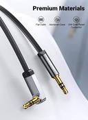 سلك اوكس 3.5 مم و 2 متر أسود يوغرين UGREEN Aux Cable Auxiliary Audio Jack to Jack Cable