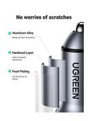 UGREEN Fast Car Charger Adapter 42.5W Dual USB Quick Charge QC 3.0 and PD Fast Charging Car Plug for iPhone 13 Pro 13 Pro Max 13 13 mini 12 Pro Max New iPad 9 Silver