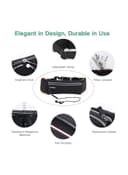 UGREEN Running Belt Pouch Runners Fanny Pack Waist Bag Black