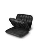 UGREEN Double Layer Travel Gadget Bag For USB Cable/SD Card/Hard Drive/Power Bank/Digital Camera/Nintendo Switch/E-Book Or Tablet (Up To 7.9'') Black