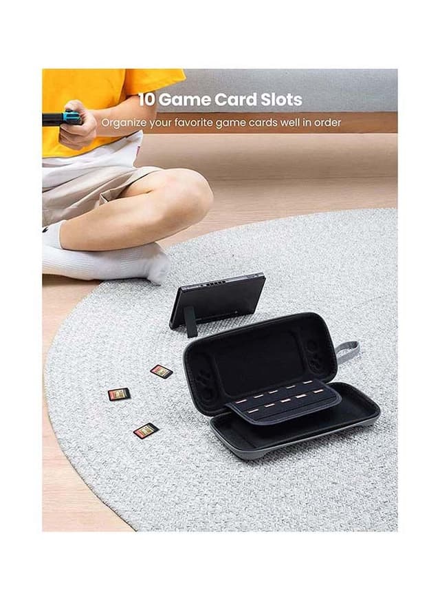 UGREEN Protective Carry Case Compatible For Nintendo Switch Grey