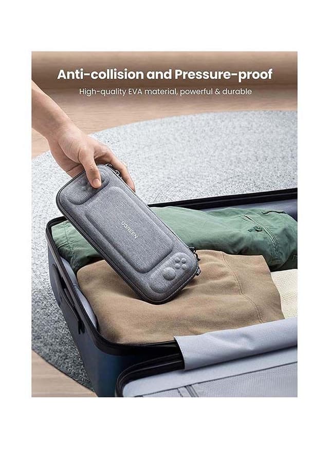 UGREEN Protective Carry Case Compatible For Nintendo Switch Grey