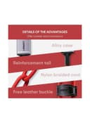 كيبل شحن ايفون ( من USB الى Lightning  ) - احمر UGREEN - iPhone Charging Cable [MFi Certified] A to C Lightning