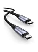 UGREEN USB-C to C Cable 1M 100W Power Delivery USB C 3.1 Gen 2 10Gbps 4K Video Compatible for iPad mini 6/Pro 2020,MacBook Pro/Air,Matebook,Chromebook,Samsung Galaxy, Pixel, NS Black
