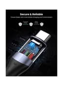 UGREEN USB-C to C Cable 1M 100W Power Delivery USB C 3.1 Gen 2 10Gbps 4K Video Compatible for iPad mini 6/Pro 2020,MacBook Pro/Air,Matebook,Chromebook,Samsung Galaxy, Pixel, NS Black