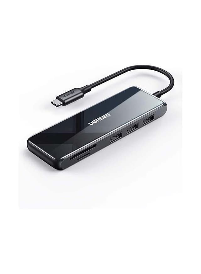 محول C Hub إلى اتش دي ام اي 6 In 1 Type C Hub To HDMI Adapter