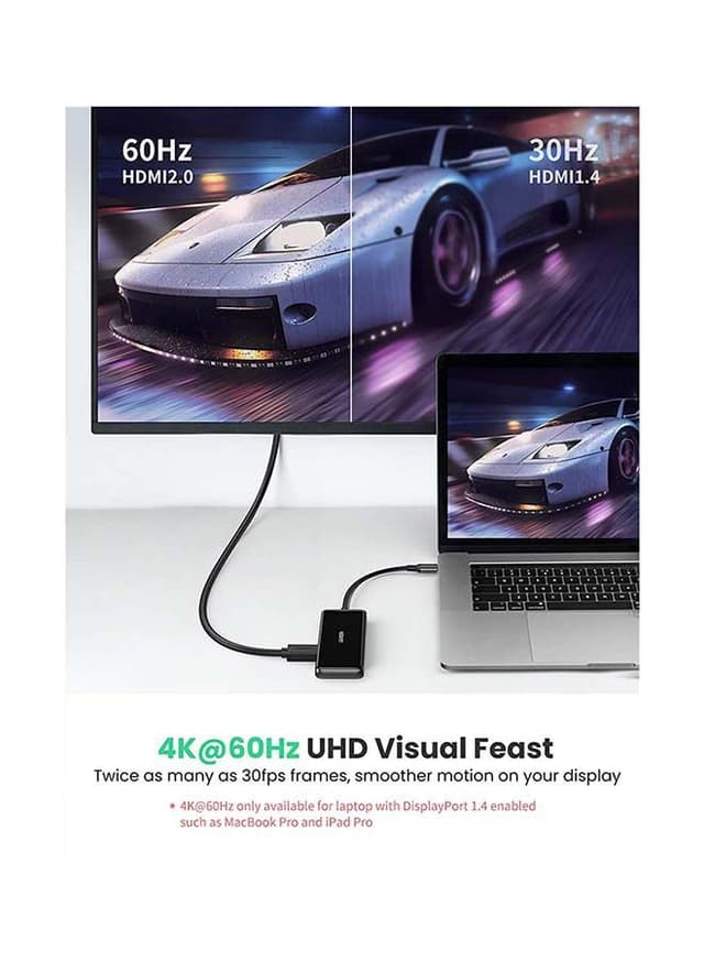 محول C Hub إلى اتش دي ام اي 6 In 1 Type C Hub To HDMI Adapter