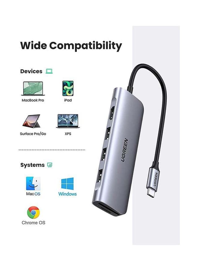 UGREEN USB C HDMI Adapter Silver