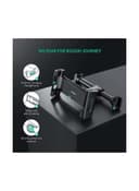 حامل ايباد للسيارة على ظهر المقعد الأمامي أسود يوجرين Ugreen Black On The Back Of The Front Seat IPad Holder For Car