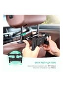 حامل ايباد للسيارة على ظهر المقعد الأمامي أسود يوجرين Ugreen Black On The Back Of The Front Seat IPad Holder For Car