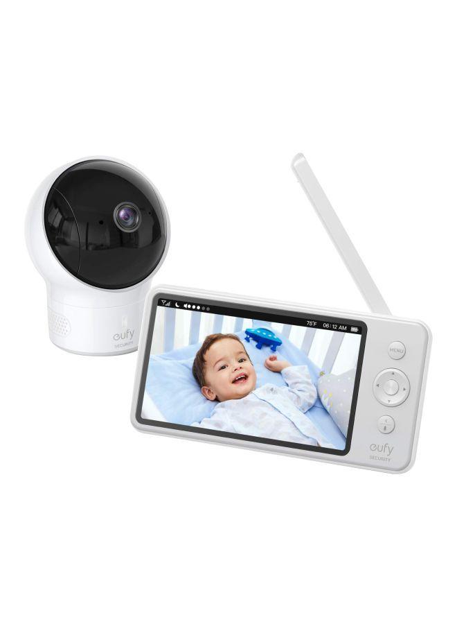 كاميرا مراقبة أطفال 720 بيكسل 1000 قدم يوفي eufy 2-Piece Baby Video Monitor And Camera Set