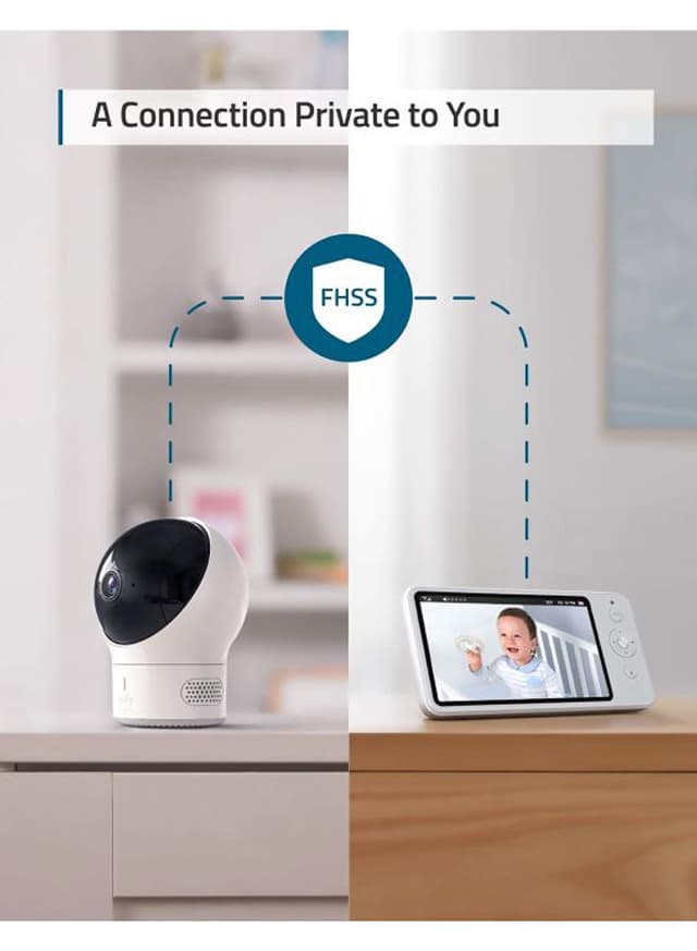 كاميرا مراقبة منزلية للأطفال 720 بكسل يوفي eufy baby Monitor Camera - 206733