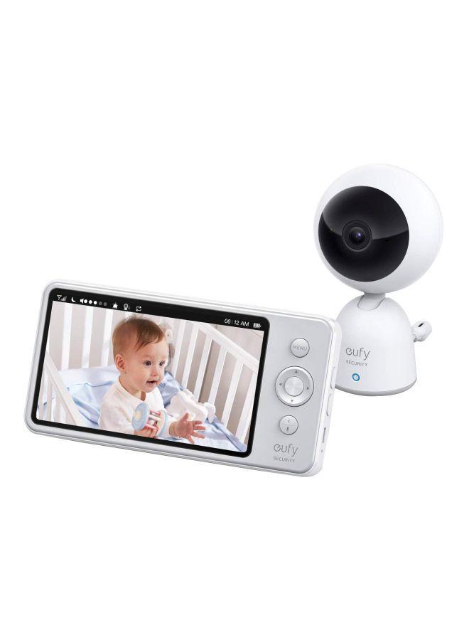 كاميرا مراقبة الاطفال عن طريق الجوال 720 بيكسل يوفي Eufy 720 pixels Video And Audio Baby Monitor With Camera