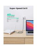 سلك ايثرنت كات 8 بسرعة 40 جيجابايت 2000 ميجا هرتز Ugreen 2000MHz Speed 40Gbps Cat8 Ethernet Cable