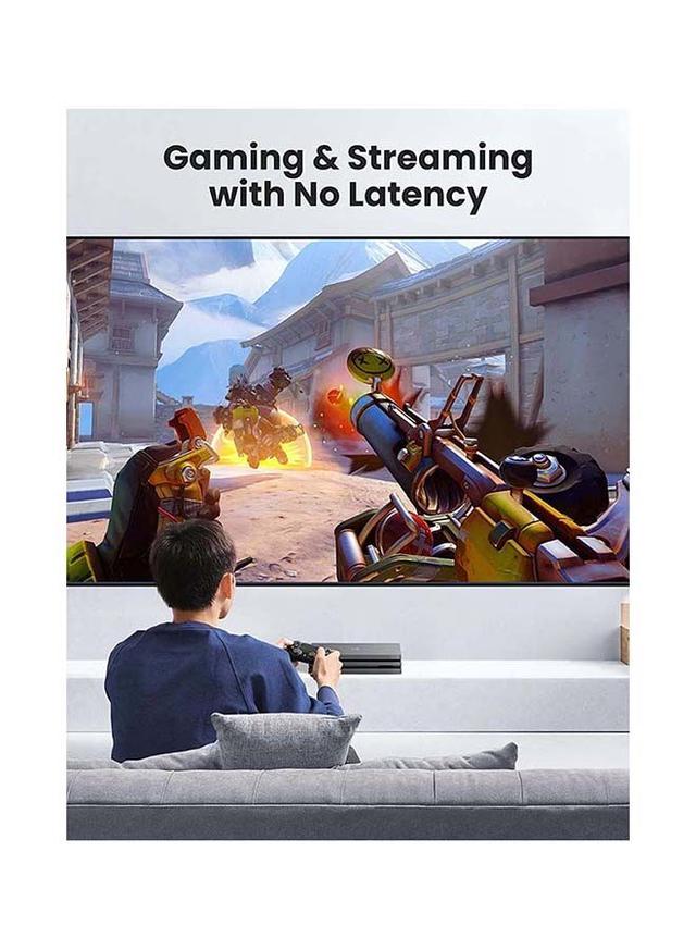 سلك ايثرنت كات 8 بسرعة 40 جيجابايت 2000 ميجا هرتز Ugreen 2000MHz Speed 40Gbps Cat8 Ethernet Cable