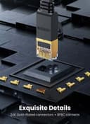 كيبل ايثرنت Cat 7 طول 2 متر متوافق مع ( الألعاب PS5 / PS4 / PS3 جهاز توجيه مودم الكمبيوتر المحمول PC-2M 2Pack ) Ethernet Cable Cat7 High Speed Flat Gigabit RJ45 LAN Cable 10Gbps Shielded Internet Network Patch Cord