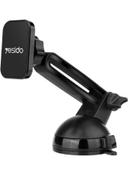 Yesido Magnet Mobile Holder Free Hand Resizer Black - SW1hZ2U6NTQzMTE0