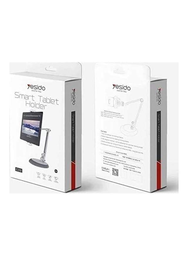 Yesido C33 Universal Lazy Tablet Phone Holder White