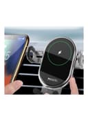 Yesido Wireless Car Mounted 10W Phone Holder Charger Black