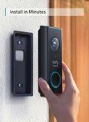 Eufy Security, Wireless Add-on Video Doorbell With 2K Resolution, 2-Way Audio, Simple Self-Installation, Home Base 1, 2, or E Required - SW1hZ2U6NTM4NTAw