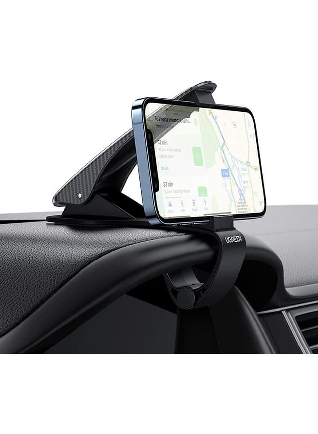 حامل جوال للسيارة - اسود UGREEN - Car Phone Clip Holder For iPhone 12/12 Pro 11 Pro Max XS XR 8 7 SE Samsung S20 S10 A71 A21s Huawei P40 P30 Nokia OnePlus